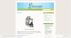 Desktop Screenshot of lypossage.wordpress.com