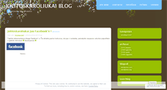Desktop Screenshot of jolitoskaroliukai.wordpress.com