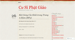 Desktop Screenshot of cusiphatgiao.wordpress.com