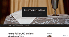 Desktop Screenshot of christianepicurean.wordpress.com