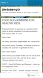 Mobile Screenshot of jim4strength.wordpress.com