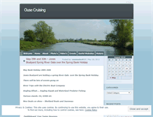 Tablet Screenshot of ouseboating.wordpress.com