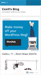 Mobile Screenshot of cesill.wordpress.com