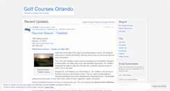 Desktop Screenshot of courseorlando.wordpress.com