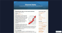 Desktop Screenshot of channelsales.wordpress.com