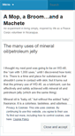 Mobile Screenshot of mopbroommachete.wordpress.com