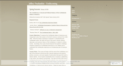 Desktop Screenshot of drjefferyprushankinsyllabus.wordpress.com