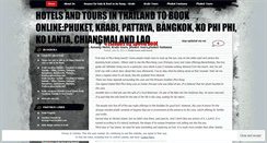 Desktop Screenshot of krabicheaphotelandtours.wordpress.com