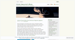 Desktop Screenshot of janoearijanto.wordpress.com