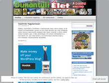 Tablet Screenshot of dunantulielet.wordpress.com
