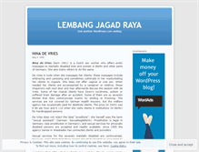 Tablet Screenshot of lembangjr.wordpress.com