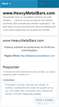 Mobile Screenshot of heavymetalbars.wordpress.com