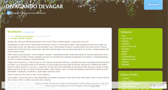 Desktop Screenshot of divagandodevagar.wordpress.com