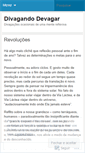 Mobile Screenshot of divagandodevagar.wordpress.com