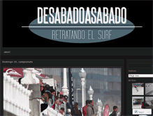 Tablet Screenshot of desabadoasabado.wordpress.com