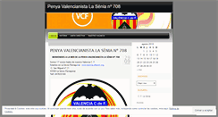 Desktop Screenshot of penyavalencianistalasenia.wordpress.com