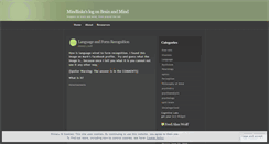 Desktop Screenshot of mindlinks.wordpress.com