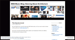 Desktop Screenshot of msnmusicuk.wordpress.com