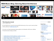 Tablet Screenshot of msnmusicuk.wordpress.com