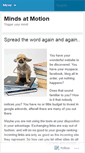 Mobile Screenshot of mindsatmotion.wordpress.com