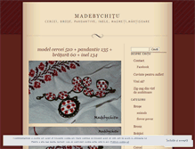Tablet Screenshot of madebychitu.wordpress.com