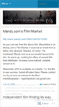 Mobile Screenshot of moonshinethemovie.wordpress.com