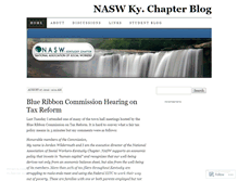 Tablet Screenshot of naswkychapterblog.wordpress.com