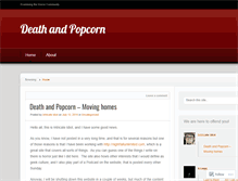 Tablet Screenshot of deathandpopcorn.wordpress.com