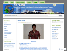 Tablet Screenshot of csamp.wordpress.com