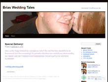 Tablet Screenshot of briasweddingtales.wordpress.com