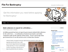 Tablet Screenshot of fileforbankruptcyorguk.wordpress.com