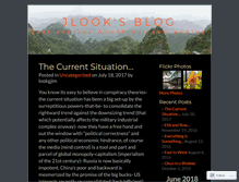 Tablet Screenshot of jlook.wordpress.com