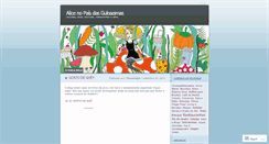 Desktop Screenshot of alicenopais.wordpress.com