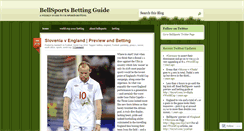 Desktop Screenshot of bellsports.wordpress.com