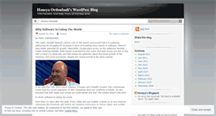 Desktop Screenshot of honeyaordoubadi.wordpress.com