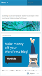 Mobile Screenshot of bioartresearchnetwork.wordpress.com