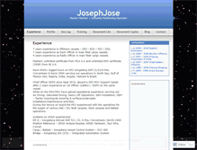 Tablet Screenshot of josephjose.wordpress.com