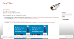 Desktop Screenshot of javavibes.wordpress.com
