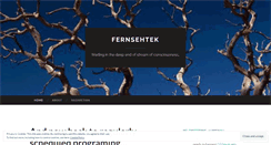 Desktop Screenshot of fernsehtek.wordpress.com