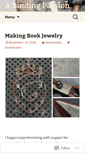 Mobile Screenshot of abindingpassion.wordpress.com