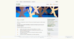 Desktop Screenshot of famsnetwork.wordpress.com