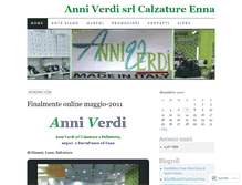 Tablet Screenshot of anniverdisrl.wordpress.com