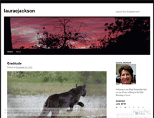 Tablet Screenshot of lauraejackson.wordpress.com