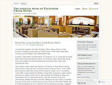 Tablet Screenshot of excelsiorcreekhotel.wordpress.com