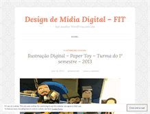 Tablet Screenshot of fitdmd.wordpress.com