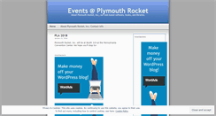 Desktop Screenshot of plymouthrocket.wordpress.com