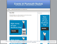 Tablet Screenshot of plymouthrocket.wordpress.com