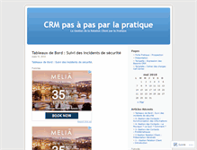 Tablet Screenshot of crmpratique.wordpress.com