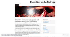 Desktop Screenshot of paaastiesgstring.wordpress.com