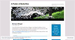 Desktop Screenshot of neverendingbutterflies.wordpress.com